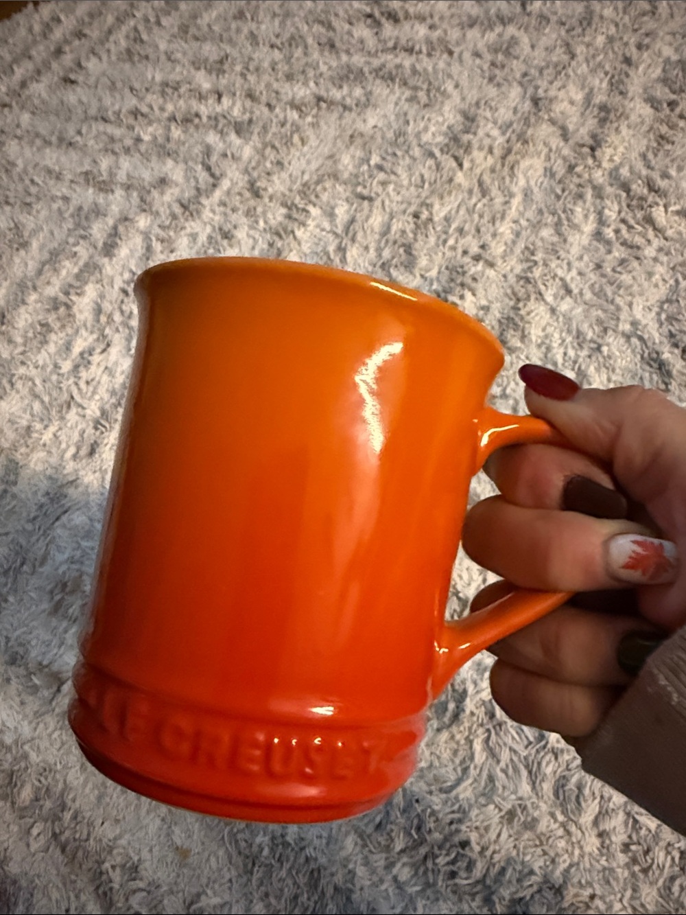 Le Creuset Stoneware Mug Orange